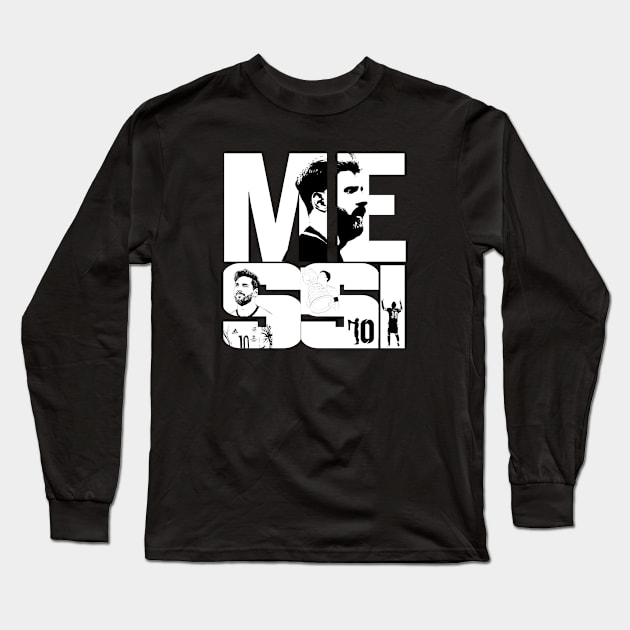 Leo Messi the bolga Long Sleeve T-Shirt by OWLS store